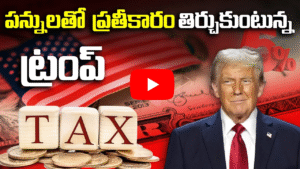 పన్ను లతో ప్రతీకారం తిర్చుకుంటున్న ట్రంప్