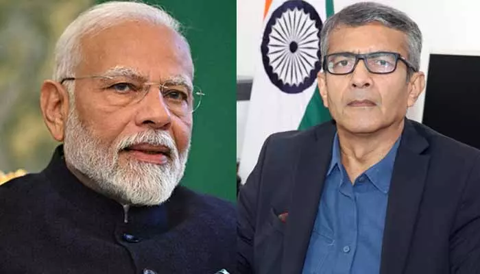  Modi : రక్షణ శాఖ కార్యదర్శితో ప్రధాని మోడీ భేటీ