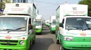 రేషన్ డోర్ డెలివరీ వాహనాలను నిలిపివేస్తారా?