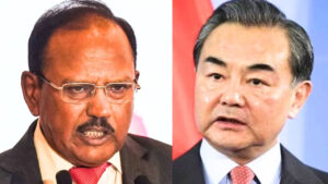 చైనా విదేశాంగ మంత్రితో దోవల్ ఫోన్లో సంభాషణ