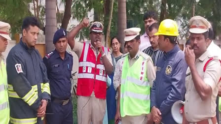 CV Anand హైదరాబాద్‌లో వైమానిక దాడుల మాక్‌డ్రిల్‌