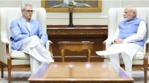 ప్రధాని మోదీతో సీఎం ఒమర్ అబ్దుల్లా భేటీ