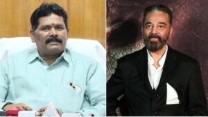 కమల్ క్షమాపణ చెప్పకుంటే ఆయన సినిమాలు నిషేదిస్తాం:కర్ణాటక మంత్రి