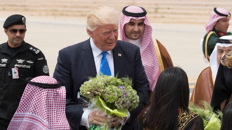 Donald Trump సౌదీ అరేబియా పర్యటనలో ట్రంప్