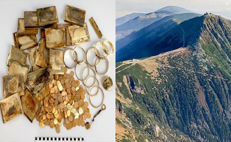 Gold Treasure : పర్వతాల్లో హైకర్లకు అరుదైన నిధి కనిపించింది!