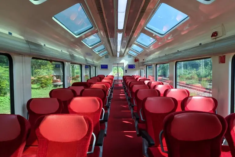 Jungle Safari Train ఇండియాలో ఫస్ట్ విస్టాడోమ్ జంగిల్ సఫారీ ట్రైన్ ప్రారంభం..