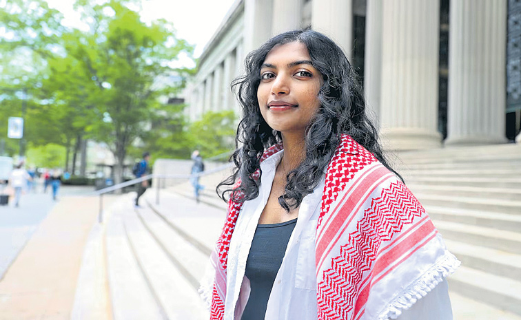 Megha Vemuri: మేఘా వేమూరిపై కాలేజ్ బ్యాన్