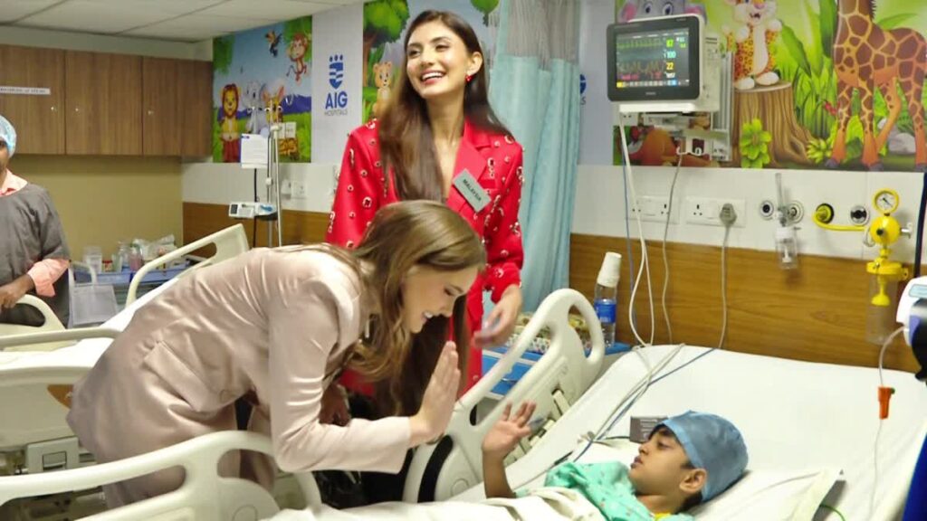 Miss World 2025 : ఏఐజీ ఆసుపత్రిని సందర్శించిన సుందరీమణులు