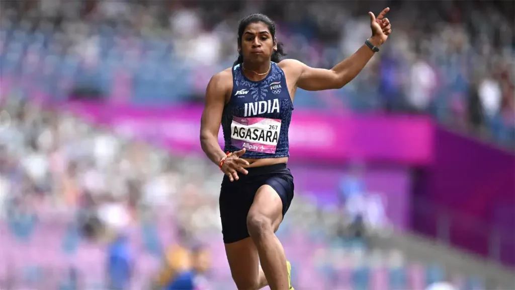 Nandini Agasara : ఏషియన్ అథ్లెటిక్స్ లో నందినికి స్వర్ణ పతకం