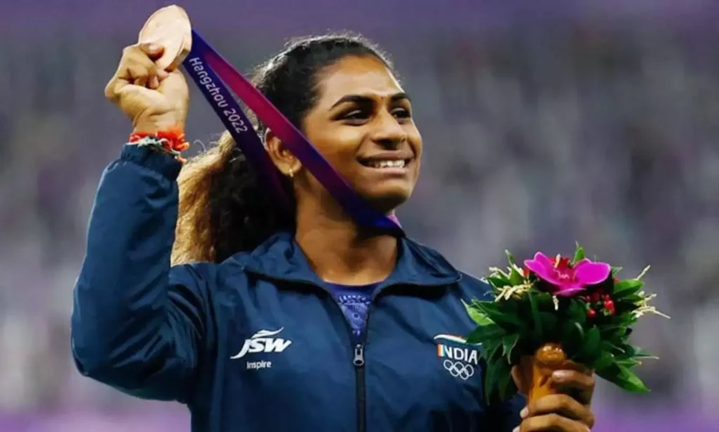 Nandini Agasara : ఏషియన్ అథ్లెటిక్స్ లో నందినికి స్వర్ణ పతకం