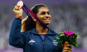 ఏషియన్ అథ్లెటిక్స్ లో నందినికి స్వర్ణ పతకం