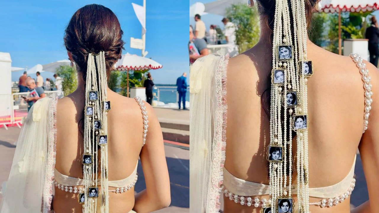 Nitanshi Goyal కేన్స్ లో నితాన్షి హెయిర్‌స్టైల్‌కు అందరూ ఫిదా