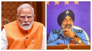 ప్ర‌ధాని మోదీతో భేటీ అయినా ఎయిర్ చీఫ్ మార్షల్