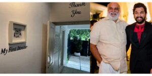 రాఘవేంద్రరావుకు అల్లు అర్జున్ ప్రత్యేక కానుక