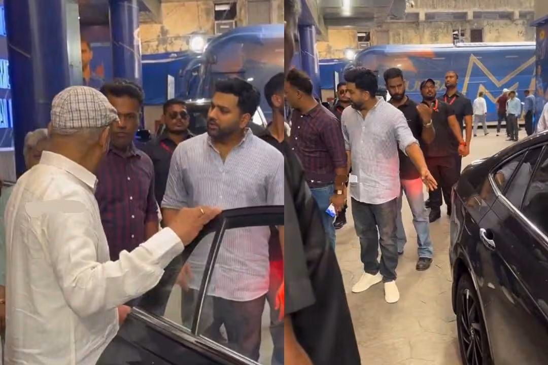 రోహిత్ శర్మ తమ్ముడిని ఎలా తిట్టాడో చూడండి..