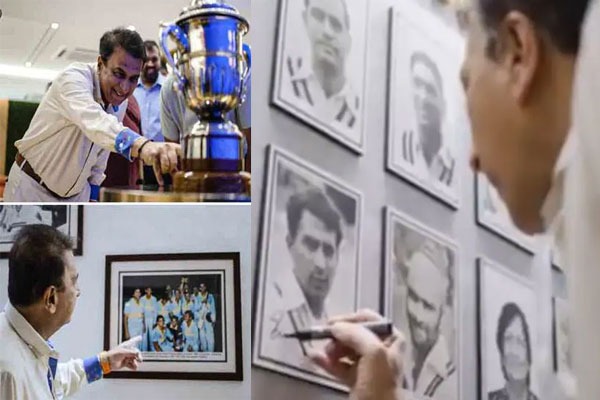 Sunil Gavaskar సునీల్ గ‌వాస్క‌ర్‌కు బీసీసీఐ లో ప్ర‌త్యేక‌ బోర్డ్ రూమ్