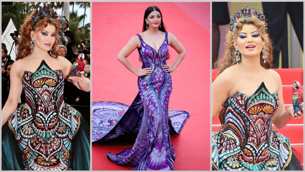 Urvashi Rautela : కేన్స్ లో ఐశ్వర్య లుక్ ను ఊర్వశి రౌతేలా కాపీ