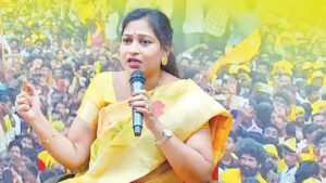 20 ఏళ్ల గురించి ఆలోచిస్తే విజనరీ లీడర్ : హోంమంత్రి అనిత