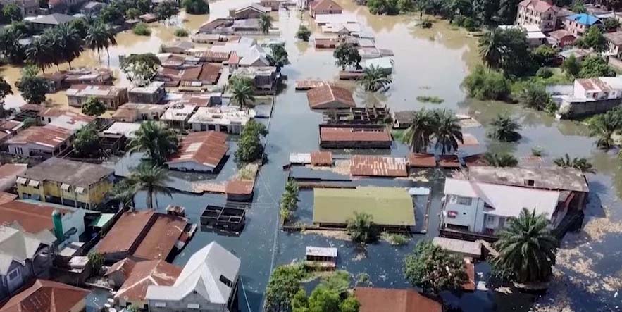  Floods : కాంగోలో బీభత్సం సృష్టించిన వరదలు 