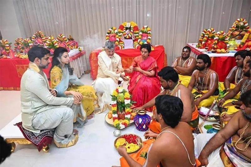 Chandrababu : కొత్త ఇంట్లోకి సీఎం గృహప్రవేశం