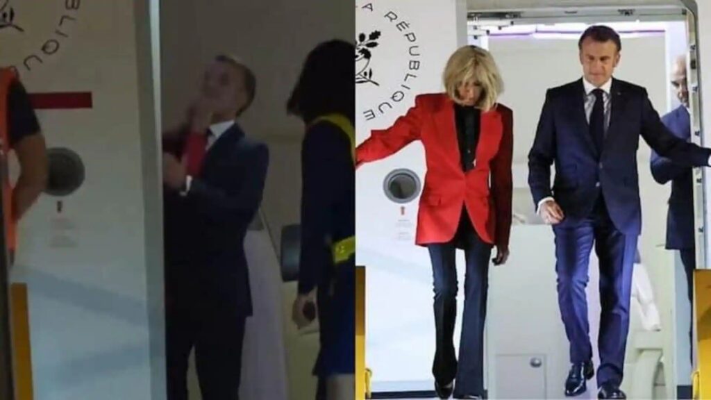 Viral Video: చెంపదెబ్బ కొట్టిన ఫ్రాన్స్ అధ్యక్షుడికి భార్య