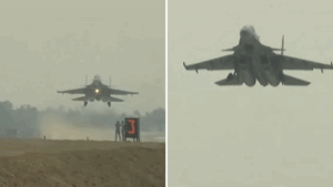 గంగా ఎక్స్ప్రెస్వేపై యుద్ధవిమానాల టేకాఫ్, ల్యాండింగ్ పరీక్ష