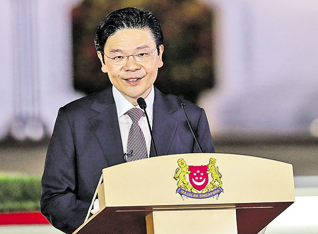 Singapore : సింగపూర్ ప్రధానిగా మళ్లీ లారెన్స్ వాంగ్
