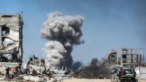 గాజాపై ఇజ్రాయెల్ దాడి-25 మంది మృతి