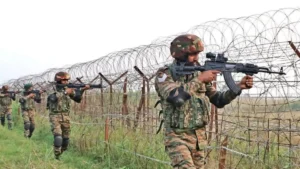 సరిహద్దులో కొనసాగుతున్న కాల్పులు ..ఒక జవాను మృతి