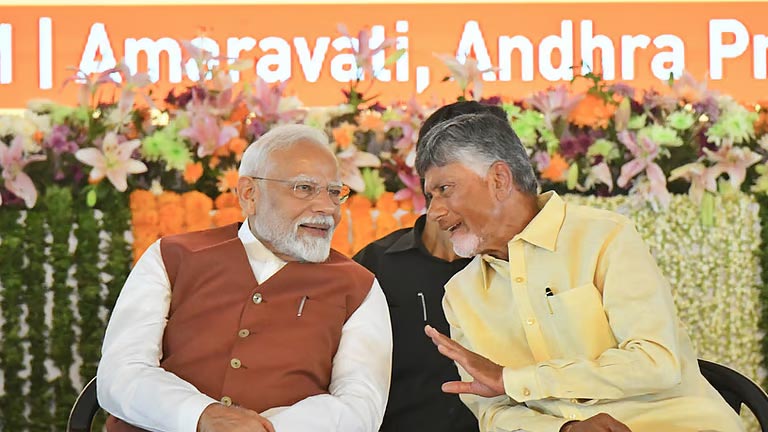 Modi : చంద్రబాబు పాలనపై ప్రధాని మోదీ ప్రశంసలు