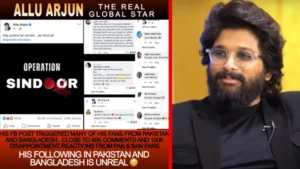 ఆపరేషన్ సింధూర్‌పై అల్లు అర్జున్ ట్వీట్..అభిమానులు ఏమంటున్నారంటే?