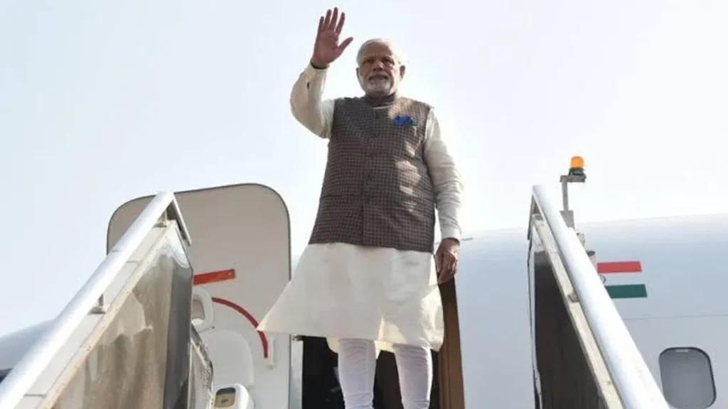 Narendra Modi: భారీ భద్రత మధ్య సభ ప్రాగణం చేరుకున్న మోదీ