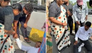 కాన్వాయ్ ఆపి సాయం చేసిన మంత్రి సీతక్క