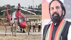 మంత్రి ఉత్తమ్ కు తప్పిన పెను ప్రమాదం