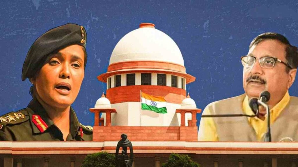 Supreme Court: సైనికులపై వ్యాఖ్యలతో తీవ్ర వివాదం – విజయ్ షాపై సుప్రీం సీరియస్