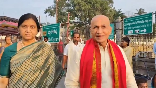 Vijayasai Reddy: శ్రీవారిని దర్శించుకున్న విజయసాయి రెడ్డి