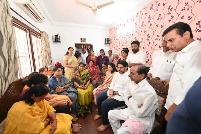 Maganti Gopinath: మాగంటి గోపీనాథ్ కుటుంబాన్ని పరామర్శించిన మంత్రి నారా లోకేశ్