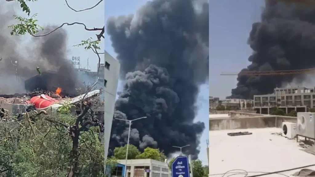 Ahmedabad Plane Crash : అదృష్టవశాత్తు తప్పించుకున్న మహిళ!