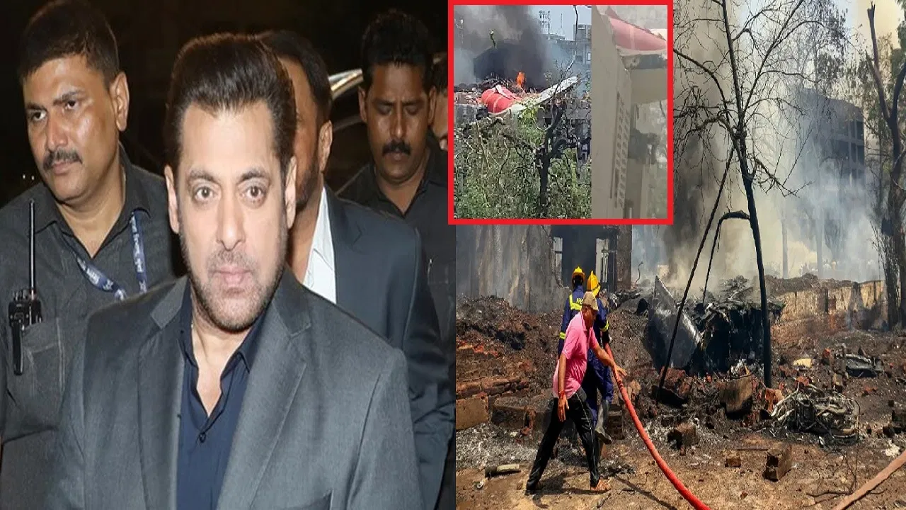 Ahmedabad plane crash : ప్లేన్ క్రాష్ : ఈవెంట్ రద్దు చేసుకున్న సల్మాన్ ఖాన్