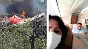 కూలిన విమానంలో గుజరాత్ మాజీ సీఎం చివరి ఫొటో