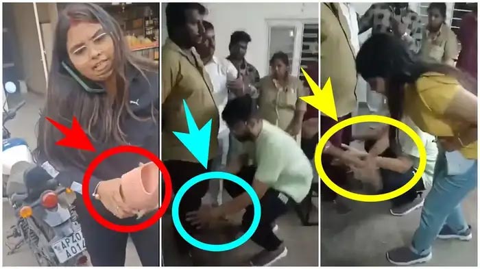 Viral : ఆటో డ్రైవర్ను చెప్పుతో కొట్టిన మహిళ..తర్వాత ఏంచేసిందంటే !!