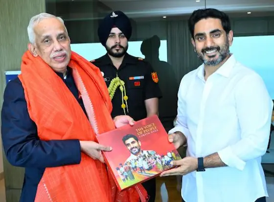 Nara Lokesh: విశాఖలో గవర్నర్‌ను కలిసిన మంత్రి నారా లోకేశ్