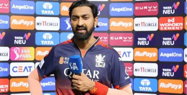  Krunal Pandya : ఆర్‌సీబీ తొలి విజయంలో  కృనాల్ ఘనత 