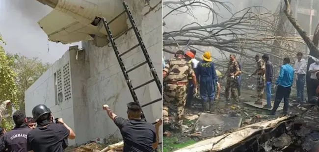 Ahmedabad Plane Crash: మంటల తీవ్రతే సహాయ చర్యలకు ఆటంకమైంది