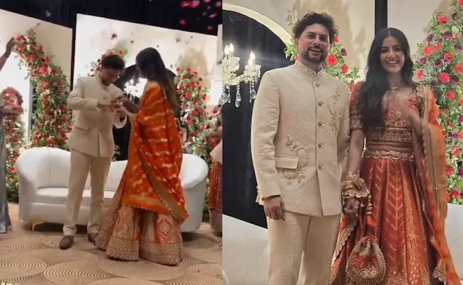 Kuldeep Yadav: ఘనంగా కుల్‌దీప్‌ యాదవ్   నిశ్చితార్థం