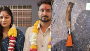 వేటకొడవలితో భర్తను నరుకుతుంటే పారిపోయిన సోనమ్