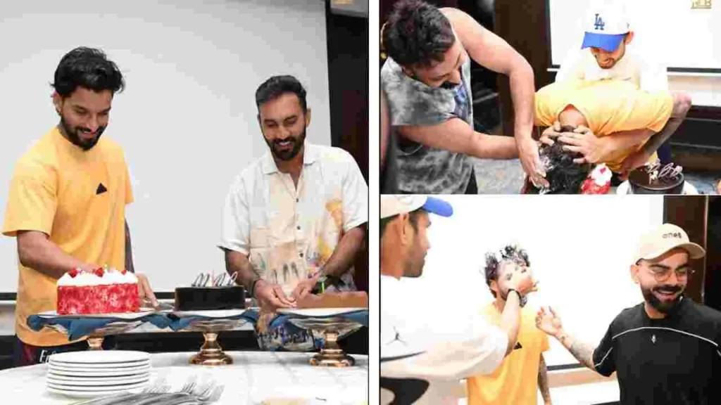 RCB Final Celebration : ఫైనల్ చేరిన ఆనందంలో ఆటగాళ్ల గ్రాండ్ బర్త్‌డే సెలబ్రేట్