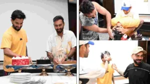 ఫైనల్ చేరిన ఆనందంలో ఆటగాళ్ల గ్రాండ్ బర్త్‌డే సెలబ్రేట్