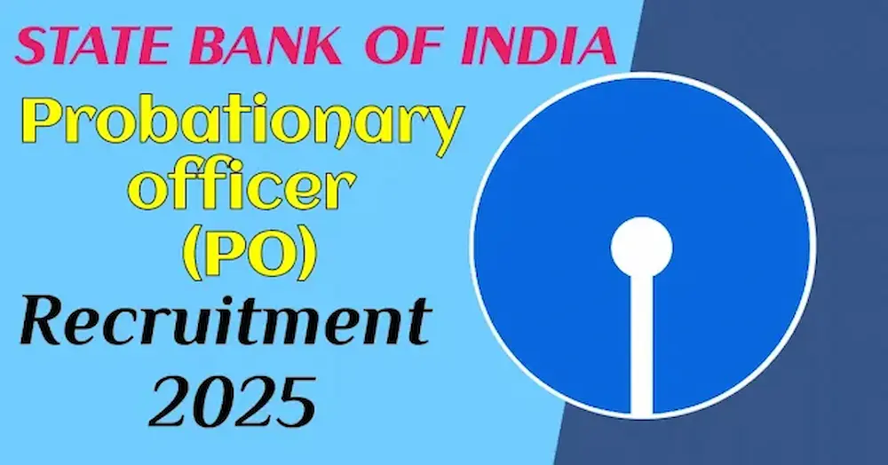 SBI Bank Jobs 2025: ఎస్‌బీఐలో ప్రొబేషనరీ ఆఫీస్ ఉద్యోగులకు నోటిఫికేషన్‌