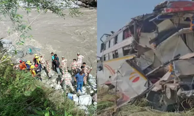 Uttarakhand: అలకనందా నదిలో పడిన బస్సు- ముగ్గురు మృతి